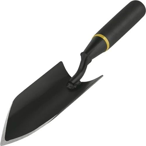 Garden Hand Shovel - Iron Material, Premium Quality, Optimum Finish, Black Coated Surface, Wooden Handle, Ideal for Digging and Cultivating