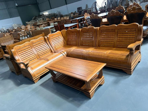 Polished Plain Plastic sofa set Size Standard