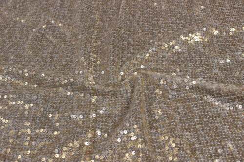 Textile Sequin Work Fabric For Designer Garment Making