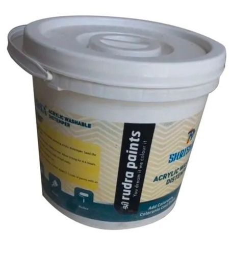 Sun Protective Climate And Stain Resistant Waterproof Liquid High Gloss Acrylic Distemper Paint