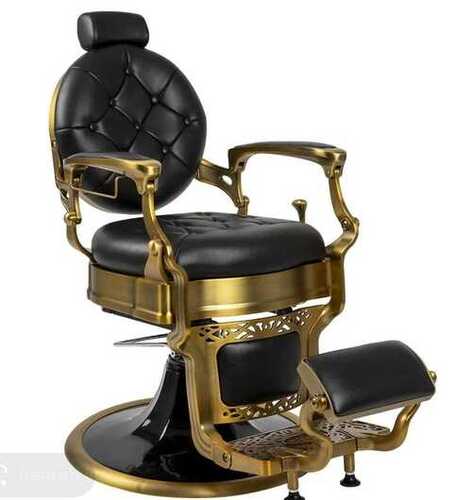 Reclining Features And Adjustable Height Barber Saloon Chair