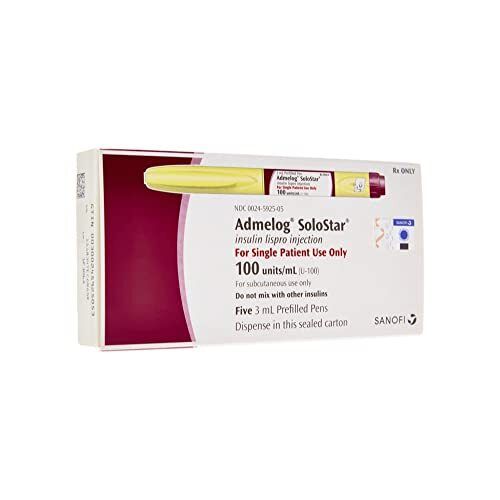 Rapid-acting Insulin Admelog Solostar Insulin Lispro Injection at Best ...