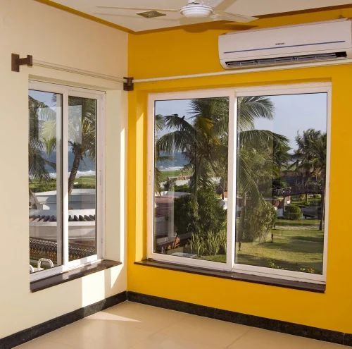 UPVC Windows - White Modular Design | Durable, Manual Operation, Laser Treated, Warranty Included