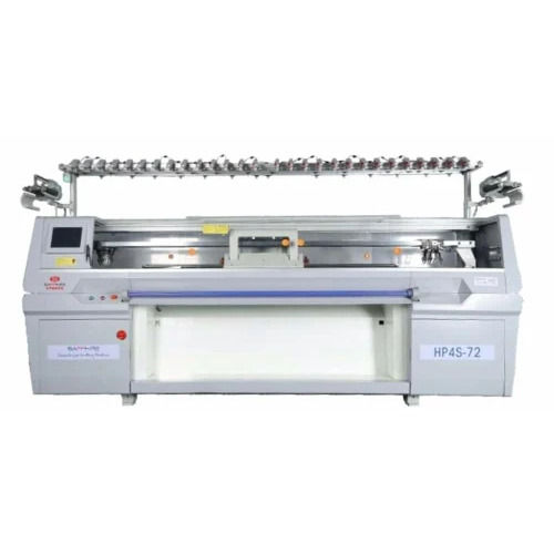 Computerized 4 System Single Bed Flat Knitting Machine