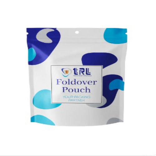 Light Weighted Recyclable Single Compartments Printed Plastic Foldover Pouches