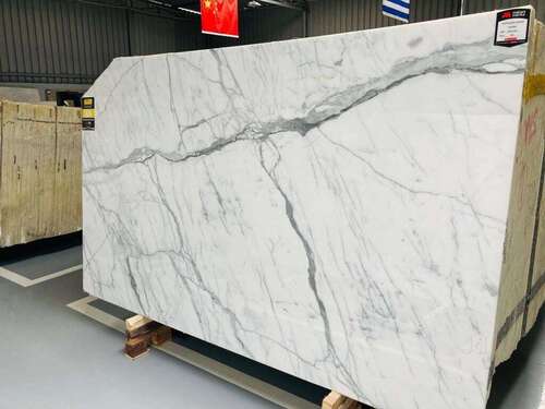 Scratch Resistant White Marble Slabs