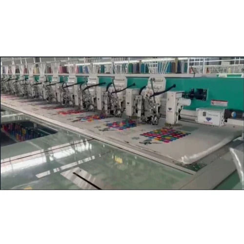 Aari Multi Head Cording Computerized Embroidery Machine