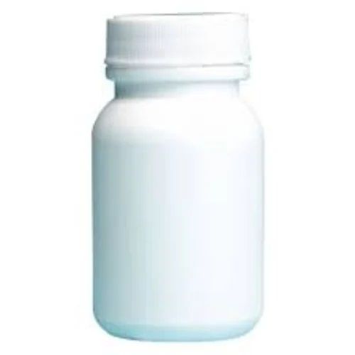 Plain White Plastic Pill Bottle