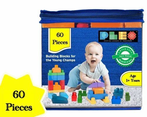 PLEX Building & Construction Blocks 1+ Years of Age Multi Color Blocks