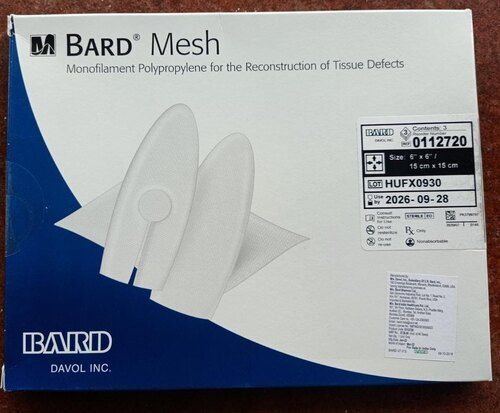 Bard Polypropylene Monofilament Hernia Mesh