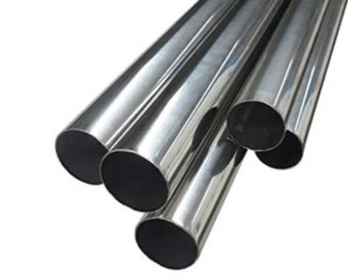 Stainless Steel Polished Pipes - Duplex Seamless Round Design | Durable, Corrosion Resistant, High Strength, Silver Finish