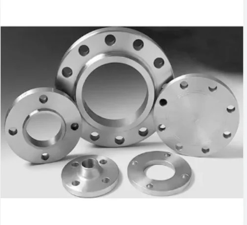 Stainless Steel Slip On Flanges - Round Shape, Highly Pure, Silver Color | Durable, Rust Free, High Strength, Corrosion Resistant