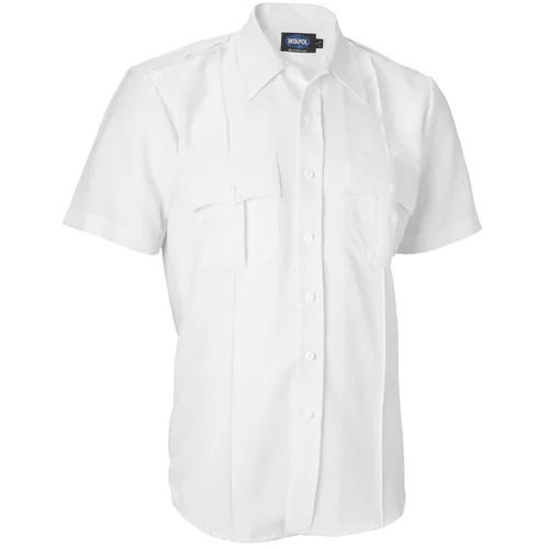 Short Sleeve Corporate White Shirt