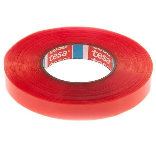 Good Quality Double Sided Red Polyester Tape