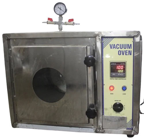 Good Quality Silver Rectangular Laboratory Vacuum Oven