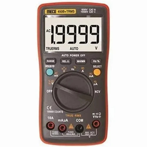 Meco 450B+ Trms 4 1/2 Trms Autoranging Digital Multimeter - Color: Yellow