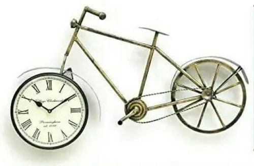 Analog type Metal Bicycle Decor Watch