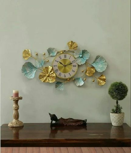 Metal Flower Wall Decor Watch