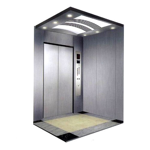 Passenger Elevators - Premium Quality Silver 10-Person Capacity | Aluminum Alloy, AC Drive, Calling Box, Anti-Stall Timer Protection