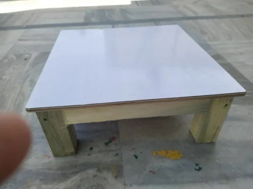 Light weight Unpolished Wooden chowki