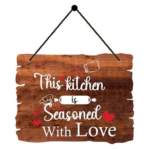 Attractive Wall Hanging Plaques For Kitchen