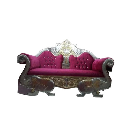 Multi Color Wooded Material Elephant Wedding Sofa