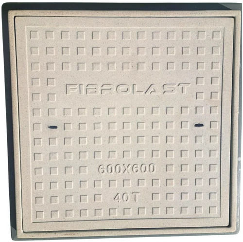 Heavy Duty Durable FRP Square Manhole Cover