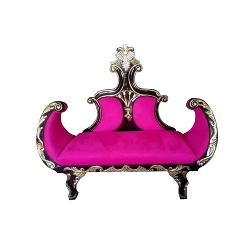 Pink Color Wood Material Modern Purple Wedding Sofa