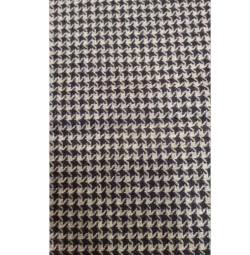 Tweed Fabrics - Merino Fiber, GSM 250-300, Houndstooth Pattern, Color-Fast, 22-24 Rolls Per Pack | Ideal for Garment Production