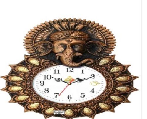 Designer Ganesha Analog Wall Clock