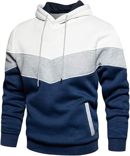 Regular Fit Long Sleeve Plain Extremely Warm Mens Fashion Hoodies for Winter