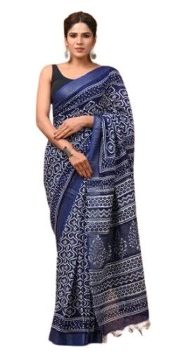 linen saree