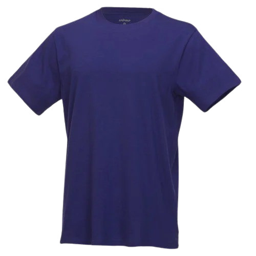 Men's Cotton Half Sleeve T-Shirt - Purple Color, O-Neck Collar | Available in Sizes S, M, L, XL, XXL, Plain Pattern