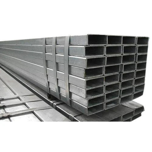 Mild Steel Rectangular Pipe - Premium Quality, Cold Rolled Non-Alloy, 6 Feet Length, 2mm Thickness, Durable and Rust Resistant - Ideal for Cutting and Threading Applications