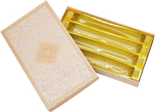 Eco-Friendly Rectangular Printed Cardboard Designer Sweet Packaging Box