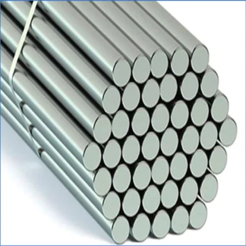 Alloyed Steel Bright Round Bars - High Strength, Rust-Free Steel | Ideal for Industrial Applications, Polished Silver Finish
