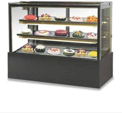 Floor Standing Heavy-Duty Stainless Steel Electrical Cake Display Counters