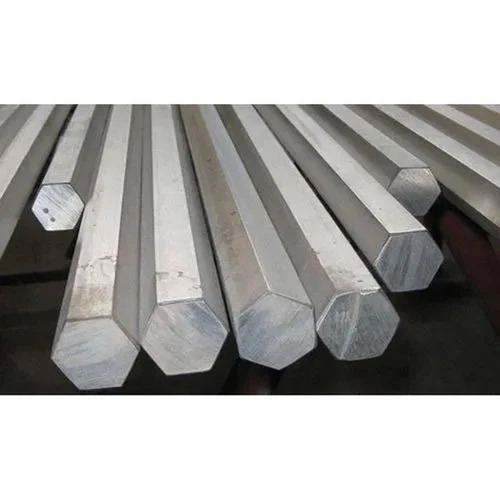 En19 Hex Bright Bars - Stainless Steel, Polished Finish, Silver Color | High Strength, Durable, Rust Free, Ideal for Industrial Applications