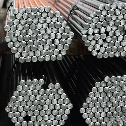 En1a Leaded Round Bright Steel Bars - High Strength, Rust Free, Durable Material | Polished Silver Finish for Industrial Applications