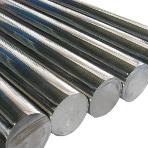 En8d Round Steel Bright Bars - Steel, Round Shape, Silver Color | Durable, Rust Free, High Strength, Polished Surface Treatment