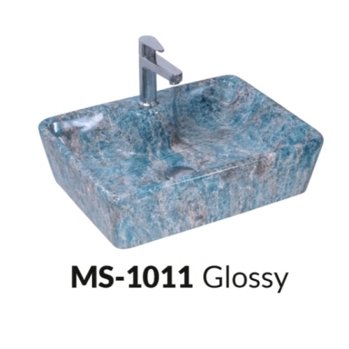 Marble glossy basin 