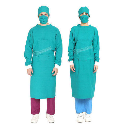 PP Plain Disposable Surgical Gown