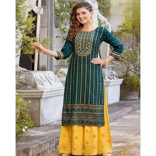 Chiffon Kurtis Bust Size: .