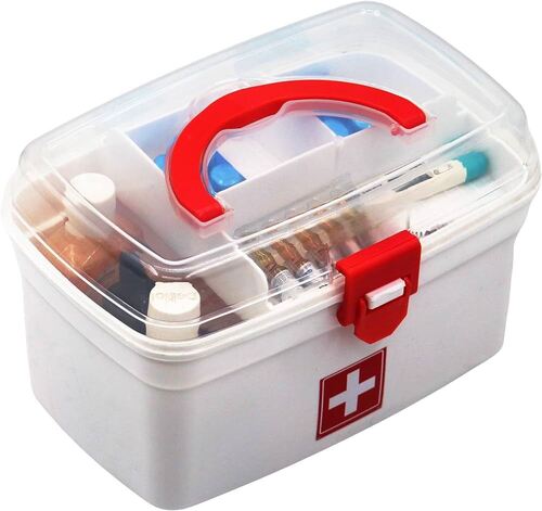 Compact Size First Aid Medicine Box