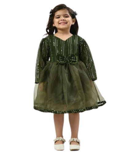 Full Sleeve Kids Dress