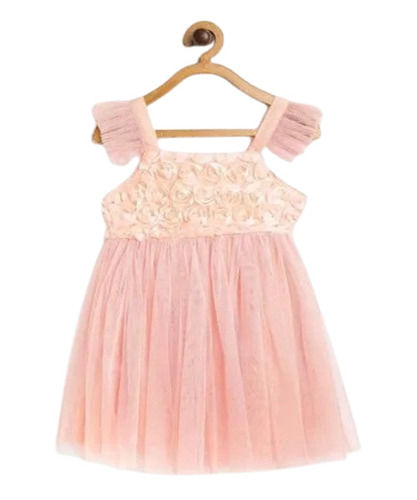 Net Stylish Designer Indian Gown For Kids