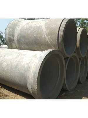 Rcc Concrete Pipes - Color: Grey