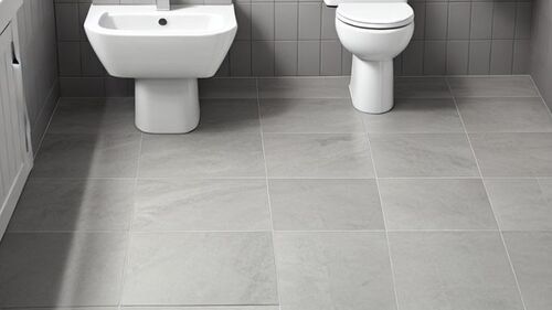 Grey Vitrified Tiles - Feature: Acid-Resistant