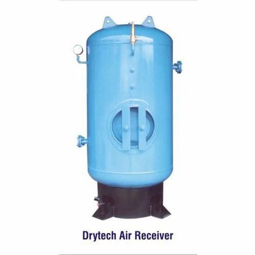 Air Receiver Tank - Heavy-Duty Metal, Standard Size, Polished Blue Finish | Corrosion Resistant, Easy to Install, Hot Rolled, Galvanized