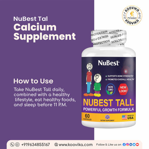 Nubest Tall - Calcium Supplement